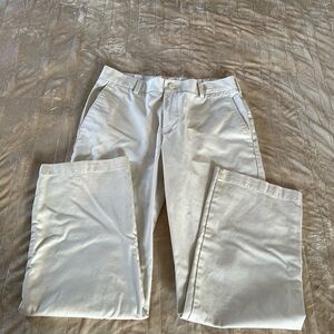 Mens Izod Chinos Beige 32/30 Slim Fit